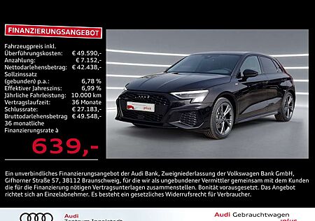 Audi A3 Sportback 40 TDI qu 2xS line LED AHK Opt-Schw