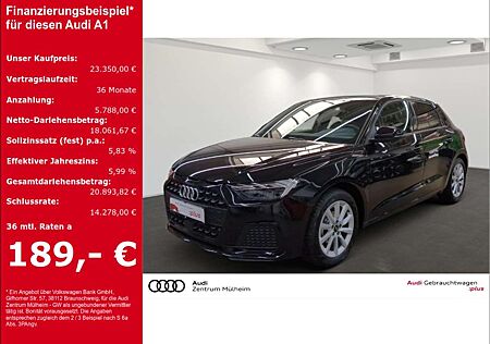 Audi A1 Sportback 25 TFSI LED Sitzheizung Sportsitze