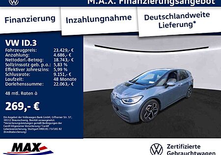 VW ID.3 Volkswagen PRO PERFORMANCE TECH MATRIX+PANO+KAMERA+WP+