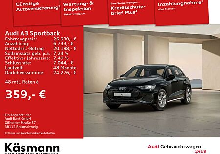 Audi A3 S line 40TFSIe 2xS line AHK ACC SHZ