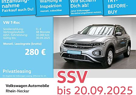 VW T-Roc Volkswagen 1.5 TSI Style DSG Navi AHK LED uvm