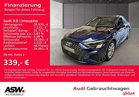Audi A3 Sline 35TFSI Navi Matrix RFK ACC VC