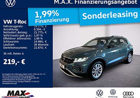 VW T-Roc Volkswagen 1.5 TSI LIFE LED+KAMERA+DCP+APP+NAV+SITZHZ