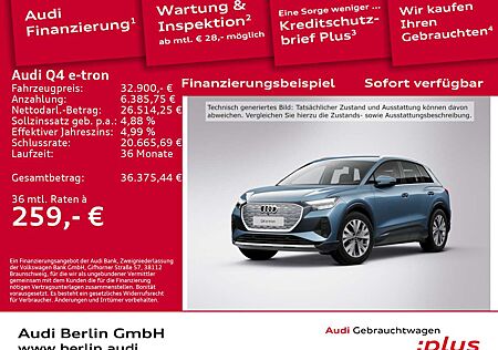 Audi Q4 e-tron Q4 40 e-tron VIRTUAL LED RFK NAVI "DRIVE SELECT"
