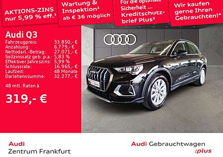 Audi Q3 35 TFSI advanced S tronic Navi Tempomat DAB V