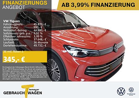 VW Tiguan Volkswagen 1.5 TSI eHybrid ELEGANCE LM20 AHK PANO IQ