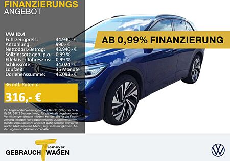 VW ID.4 Volkswagen GTX 4M 340PS LM21 PANO AHK NAVI
