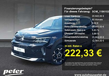 Citroën C5 Aircross Citroen Max PT 130 EAT8 +NAV+LED+Kamera+