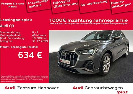 Audi Q3 S line 45 TFSIe AHK LED Kamera Navi Keyless