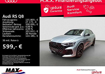 Audi RS Q8 HD MATRIX+AHK+SAGA+LUFT+PANO+WABEN+B&O+HUD