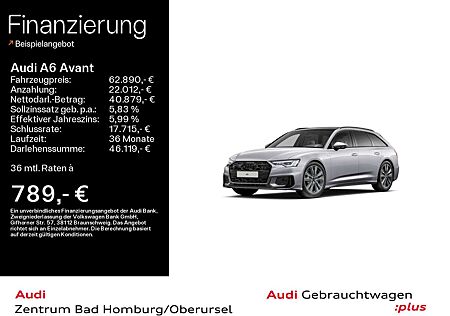 Audi A6 Design 50 TDI quattro S line*Navi*Matri