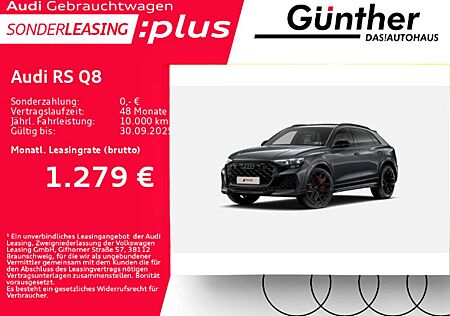 Audi RS Q8 RSQ8 ++SPORTABGAS+AHK+SITZBELÜFTUNG+LASERLICHT++