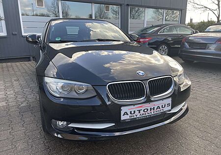 BMW 318 i Cabrio Facelift S-Heft Schwarz TopGepflegt Leder