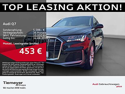 Audi Q7 55 TFSI Q S LINE MATRIX PANO B&O AHK