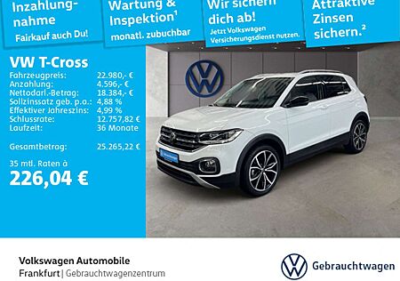 VW T-Cross Volkswagen 1.5 TSI DSG Style Navi Rückfahrkamera Si