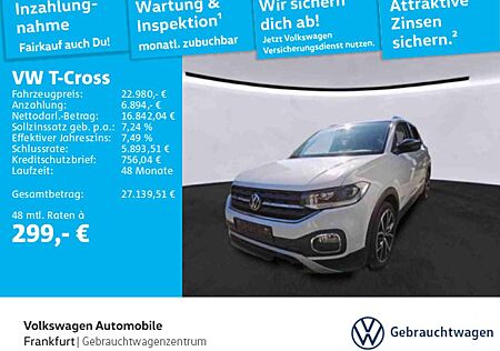 VW T-Cross gebraucht kaufen VW T-Cross Volkswagen 1.5 TSI DSG Style Navi Rückfahrkamera Si