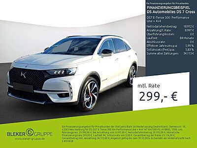 DS Automobiles DS 7 Crossback DS7 E-Tense 300  Performance Line + 4x4