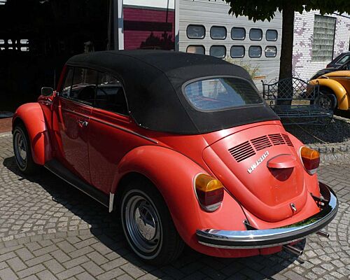 Volkswagen Käfer 1303 Cabriolet Stoffdach Ledersitze H .