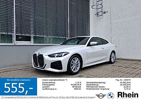 BMW 420 i Coupé M Sportpaket LED Navi DrivAss ParkAs