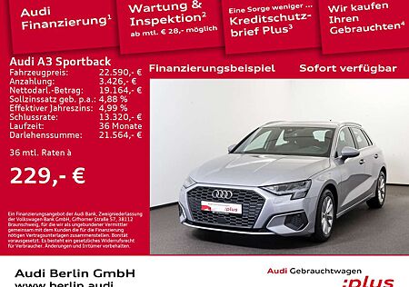 Audi A3 30 TFSI S tr. LED PDC VIRTUAL