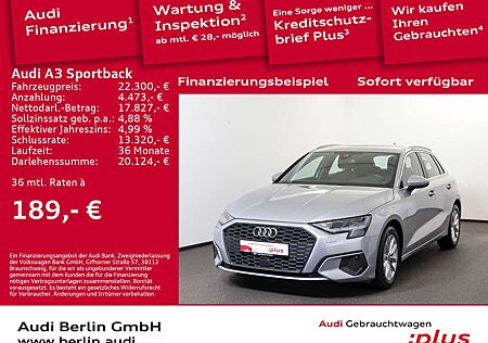 Audi A3 30 TFSI S tr. LED PDC VIRTUAL