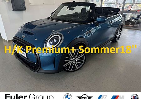 Mini Cooper S Cabrio SportAut H/K Premium+ Sommer18'' HUD Navi Leder Di