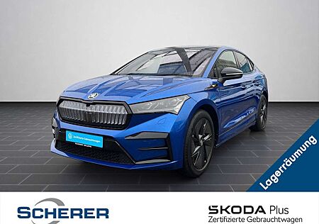 Skoda Enyaq Coupé 4x4 RS 77 kWh Wärmep+CANTON+AHK+HuD+
