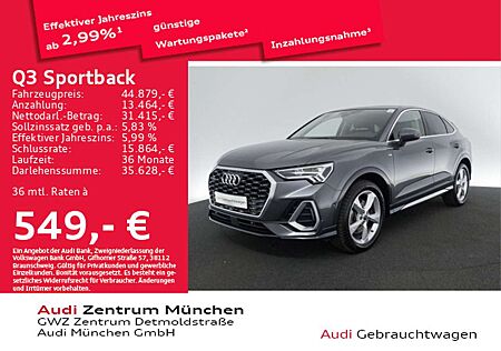 Audi Q3 40 TDI qu. S tronic S line Pano/Nav