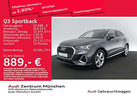 Audi Q3 40 TDI qu. S tronic S line Pano/Nav