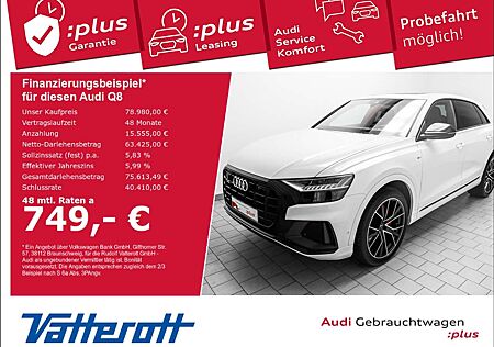 Audi Q8 gebraucht kaufen Audi Q8 50 TDI S line competition plus Pano AHK