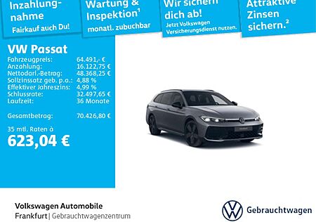 VW Passat Volkswagen 2.0 TDI DSG R-Line Navi IQ.Light DAB+ Fro