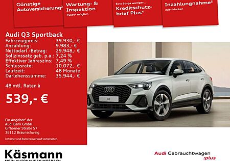 Audi Q3 35TFSI AHK LED NAV SHZ SPORTSITZE