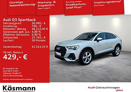 Audi Q3 35TFSI AHK LED NAV SHZ SPORTSITZE
