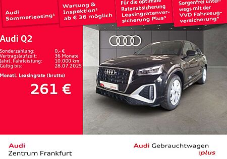 Audi Q2 30 TFSI S line MatrixLED AHK Leder