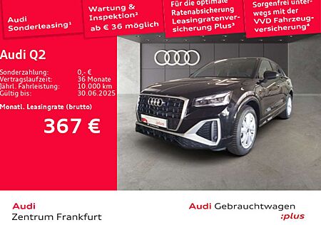 Audi Q2 30 TFSI S line MatrixLED AHK Leder