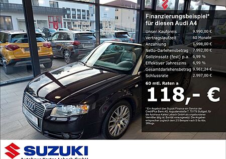 Audi A4 Cabriolet 1.8 T 1. Hand Scheckheft gepflegt