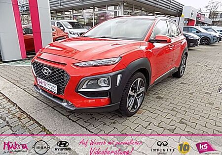 Hyundai Kona T-GDi 1.0 Premium 2WD Glasdach HUD Klima Leder