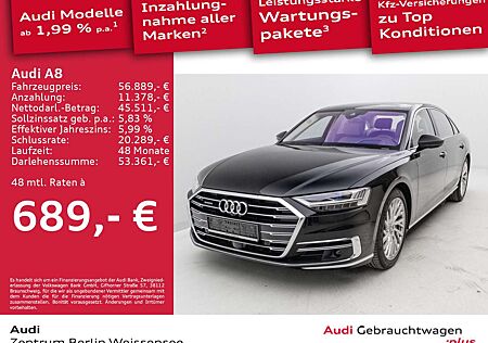 Audi A8 Lang 60 TFSI TIPT*QUA*MATRIX*PANO*STANDHZ*B&O
