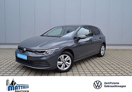 VW Golf Volkswagen VIII 1.5 TSI Life LED/NAVI-PRO+VZE/16-ZOLL/LANE-A