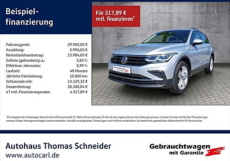 VW Tiguan Volkswagen Life 2.0TDI 4Mo DSG Standh/Navi/ACC/Carplay Allra