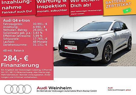 Audi Q4 e-tron 35 S-Line Black-Paket Matrix LED uvm