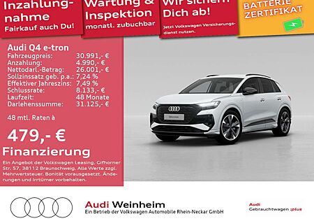 Audi Q4 e-tron 35 S-Line Black-Paket Matrix LED uvm