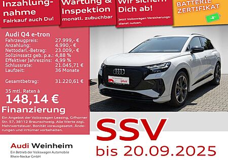 Audi Q4 e-tron 35 S-Line Black-Paket Matrix LED uvm