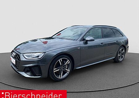 Audi A4 Av 45 TFSI qu 2x S-Line Black AHK PANO LEDER