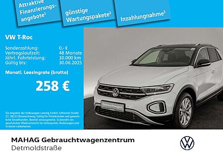 VW T-Roc Volkswagen 1.5 TSI Style AHK LED+Navi ParkAssist AppC