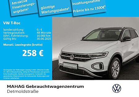 VW T-Roc Volkswagen 1.5 TSI Style AHK LED+Navi ParkAssist AppC