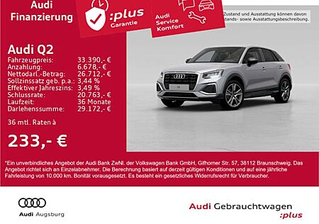 Audi Q2 advanced 35 TFSI S tr. LED*VIRTUAL*AHK*8-fach
