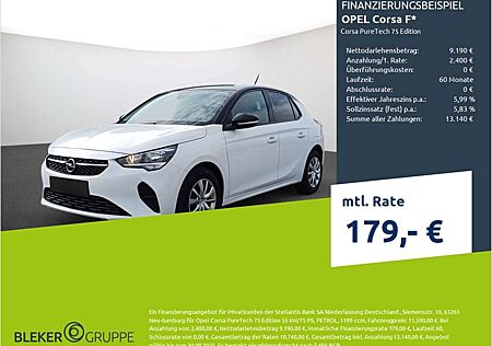 Opel Corsa PureTech 75 Edition