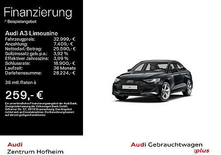 Audi A3 35 TDI advanced S tro*Facelift*LED*