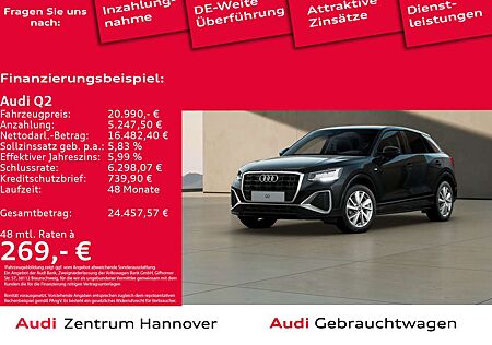 Audi Q2 30TFSI S line Kamera AHK virtual Navi DAB